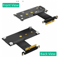 thumbnail image 2 of M.2 NVME Key m vers PCI Express X4 Câble d'Extension Supporte 2230 2242 2260 2280 M2 NVME SSD, 2 of 6