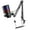 Black, variant on USB Gaming Mic Condenser Microphone LED Cool Lighing Feature for with Flexible Arm and Real Time Sound