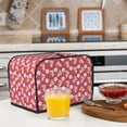 thumbnail image 5 of Rateoe Piggy Sunflower Pattern Toaster Covers 2 Slice Wide Slot,Bread Machine Cover,Bread Dust Cover & Fingerprint Protection,Appliance Covers, 5 of 7