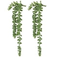 thumbnail image 1 of Coofit 2PCS Artificial Hanging Plant DIY String of Pearls Fake Plant Fake Succulent, 1 of 6