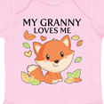 thumbnail image 4 of Inktastic My Granny Loves Me- Little Fox Boys or Girls Baby Bodysuit, 4 of 5