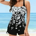 thumbnail image 2 of VBVC Swimsuits for Women Two Piece Bathing Suits Floral Print Tank Tops with Boyshorts Swimming Suits, 2 of 6