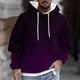 thumbnail image 1 of Sudadera con capucha para hombre, estilo casual, con cuello redondo, estampado, manga larga, blusa de poliéster, 1 of 5