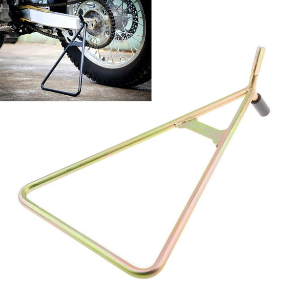 Soporte Lateral Triangular de Acero Eje Trasero para Motocicletas de Motocross Cola Triángulo de la motocicleta Pata de cabra