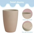 thumbnail image 3 of Bathroom Countertop Organizer Stand Tumbler Cup for Toothbrush - beige, 3 of 5