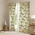 thumbnail image 3 of jejeloiu Rustic Fishing Blackout Curtains Set of 2 (52x84 Each),Bass Pike Fish Window Curtains,Hunting Adventure Curtains and Drapes For Boys Teens,Breathable Home Decor, 3 of 6