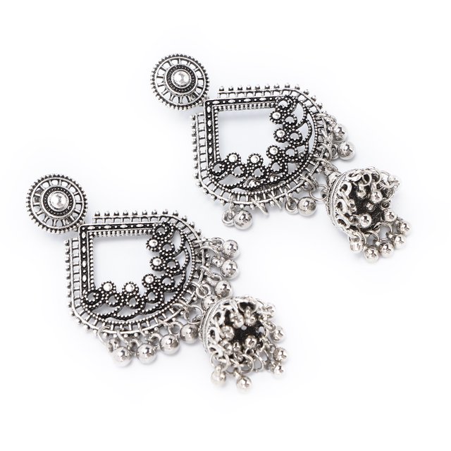 Pendientes De Borla Vintage, Pendientes étnicos Vintage De Aleación Para Fecha De Aniversario Para Club Para Fiesta En La Playa EOTVIA Vintage Ethnic Earrings