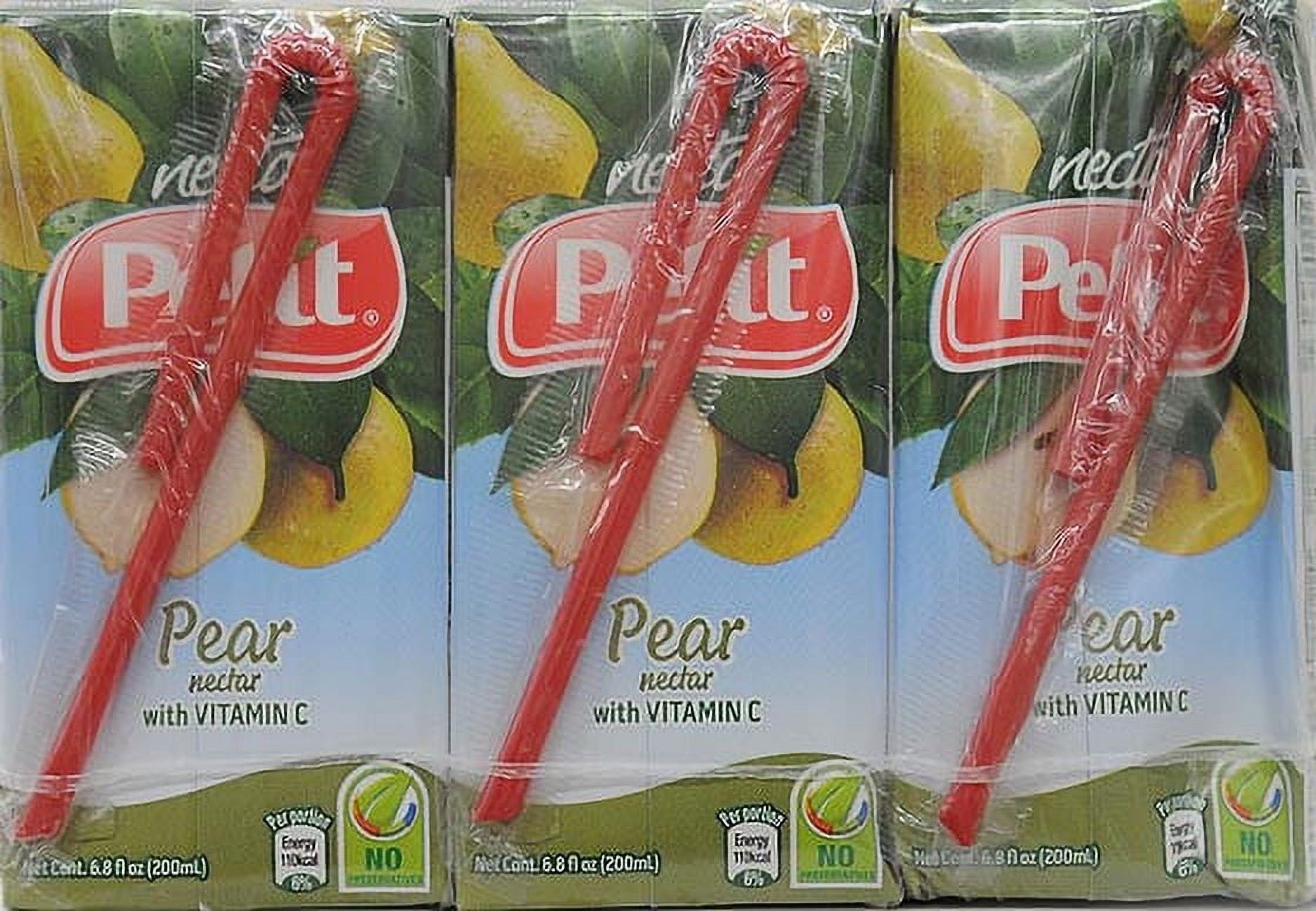 (2 pack) Petit Pear Nectar, 6.8 fl oz, 3pk, Nectar Juice