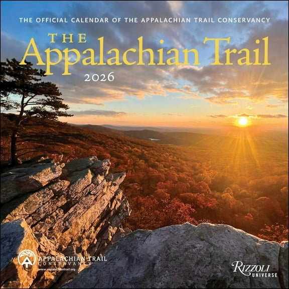 The Appalachian Trail 2026 Wall Calendar, (Paperback)