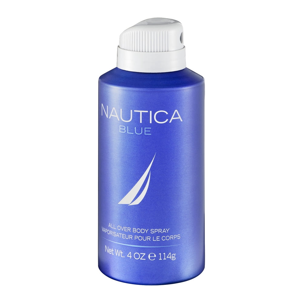 Nautica Nautica Blue by Nautica All Over Body Spray for Men, 4 fl oz