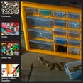 thumbnail image 5 of Stalwart 30-Drawer Small Part Organizer - Desktop or Wall-Mountable, Yellow, 5 of 11