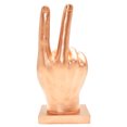 thumbnail image 3 of Adam & Friends Peace Sign Sculpture, 3 of 5