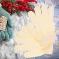 thumbnail image 2 of NUOLUX 1Pair White Knit Warm Five Fingers Stretchy Children's Gloves for Autumn and Winter Outdoor Exploration, 2 of 8