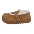 thumbnail image 2 of Women’s Fuzzy Lined Platform Mary Jane Shoes, Round Toe Suede Winter Warm Loafers, Adjustable Buckle Strap Non‑Slip Chunky Sole Cozy Slip‑On Shoes, 2 of 6