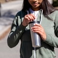 thumbnail image 3 of TAL Stainless Steel Ranger Tumbler Water Bottle 24 fl. Oz., Gray Steel, 3 of 4