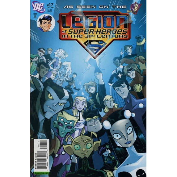 Legion of Super-Heroes in the 31st Century, The #17 VF ; DC Comic Book