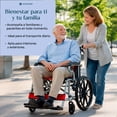 thumbnail image 2 of Silla Ruedas Plegable Aluminio Ligera Todo Terreno Premium, 2 of 10