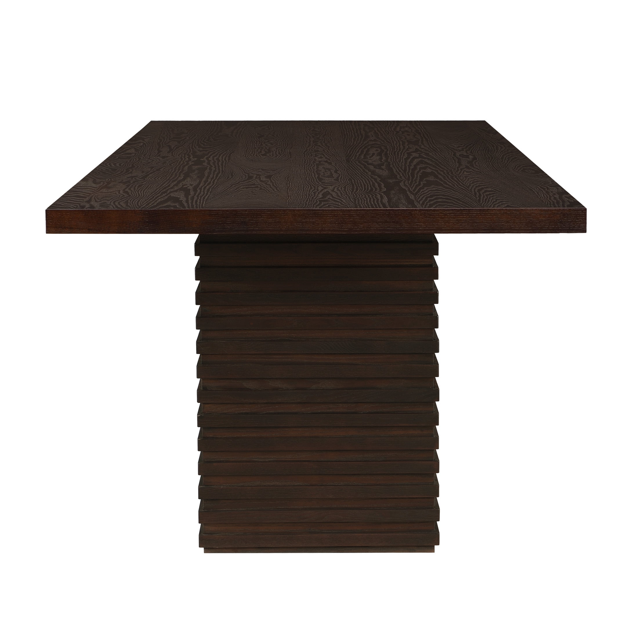Christopher Knight Home 95" Modern Rectangular Dining Table for 8, Double Pedestal Base, Espresso