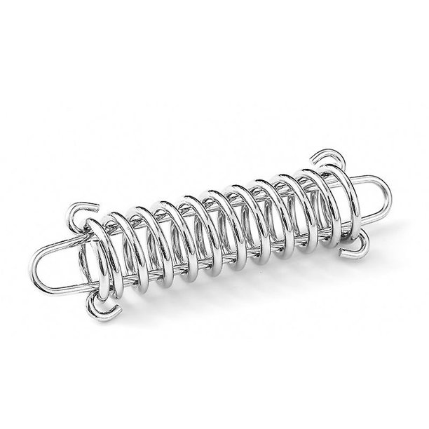 Hebillas de resorte para tienda, gancho de extensión de bobina de tensión, gancho de resorte de acero inoxidable, mosquetón, accesorios para tienda multiusos (4 piezas) Botao