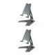 thumbnail image 2 of Methold Soporte plegable para teléfono móvil, soporte ajustable de aleación de aluminio para con manos libres, soporte portátil para Gris 2piezas, 2 of 6
