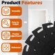 thumbnail image 3 of CUITING 10 Pack Door Shims for Door Hinge Repair Kit, 0.050 Inch Thickness, 3.5 Inch Hinge Shims, 3 of 4