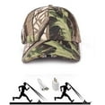 thumbnail image 2 of Rechargeable Baseball Cap LED Headlight with USB Cable and Battery, Suitable for Outdoor Camping Night Fishing, Mountain Climbing, Night Riding/Hiking and Auto Repair (Army Green), 2 of 6