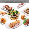thumbnail image 2 of Air Fryer Rack For Air Fryer Food Dehydrator Rack Fryer  Rack Air Fryer Rack For Air Fryer 304 Stainless Steel Food Dehydrator Rack  Rack Grill Air Fryer Accessories, 2 of 8