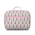 thumbnail image 2 of Tribal Antique Pattern Lunch Bag – Rustic Style Geometric Thermal Bento for Style-Conscious, 2 of 4