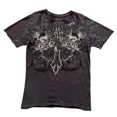 thumbnail image 2 of Camiseta con estampado de calavera para hombre, camisa Harajuku de cuello redondo de gran tamaño, Tops de manga corta, ropa gótica de calle, 2000, 2 of 5