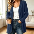 thumbnail image 2 of Enjoytime Lightweight Cardigans for Women Long Sleeve Open Front Cardigan Sweater Solid Casual Soft Fall Clothes, 2 of 8