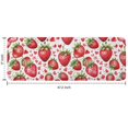 thumbnail image 7 of Red Strawberry Plants Fruit Heart Kitchen Rug Mat,Kitchen Runner Rugs Non Skid Washable,Decorative Kitchen Floor Mats for Kitchen,Sink,Laundry,17"x47.2", 7 of 7