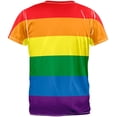 thumbnail image 2 of Old Glory Short Sleeve Crew Neck Rainbow Flag Sublimated T-Shirt (Men's), 2 of 2