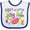 White and Royal, variant on Inktastic Gigi's Little Jellybean Cute Easter Candy Boys or Girls Baby Bib