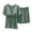 Green, variant on Modal Pajamas Women Plus Size Cooling Lounge Sets Short Sleeve Padded Shirts Solid Two Piece Loungewear