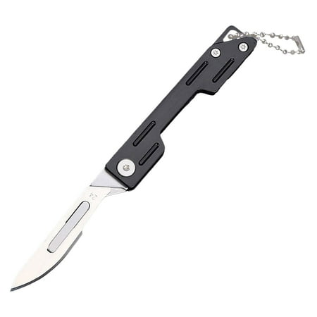 

Hmlai Clearance Black Utility Knife Stainless Steel Practical Sharp Replacement Mini Carving Utensils Art Utensils 1X Utility Knife Office Cabinet Clearance Sale