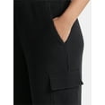 thumbnail image 4 of Avia Women's Corded Wide-Leg Cargo Pants, 30'' Inseam, Sizes XS-3XL, 4 of 4