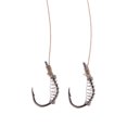 thumbnail image 4 of 5 Pares Ganchos de Púas Giratoria Pesca Accesorios Práctico Aparejo Spring Hooks Barbed Swivel Accesorios De Anzuelos De Pesca Tamaño de gancho 11 Macarena Ganchos de pesca de púas de primavera, 4 of 7