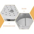 thumbnail image 4 of Shisuyan Filtre de Cuisson Tube en Acier Inoxydable 304 1Pcs 11.40x2.75x2.75 Po, 4 of 9