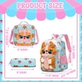 thumbnail image 2 of Mochila Meetbelify Kids para niñas, escuela, con bolsa de almuerzo, de 6 a 8 años, 2 of 7