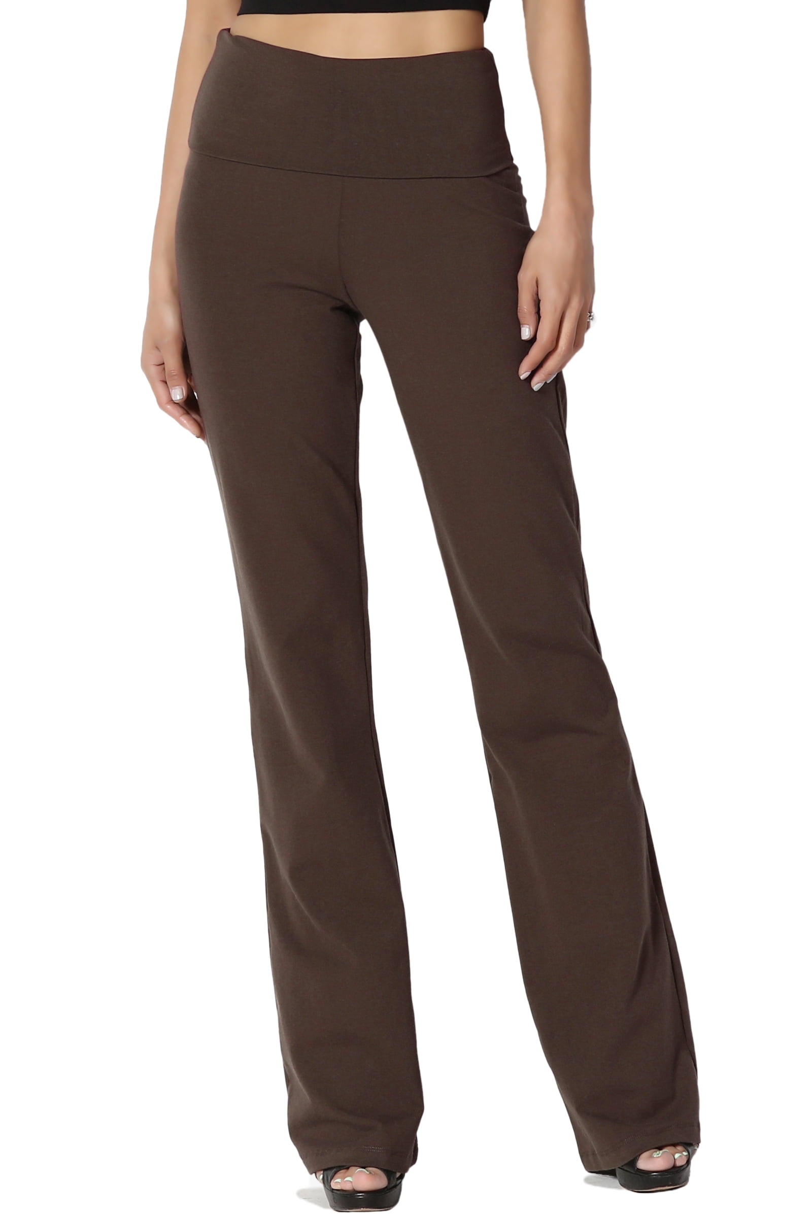 womens bootcut yoga pants cotton