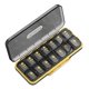 thumbnail image 4 of Organizador semanal de pastillas portátil resistente de gran capacidad para oficina de dormitorio al aire libre 14 Rejillas Negras Yuyangstore Organizador Semanal, 4 of 8