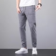 thumbnail image 2 of Kcolen Men Casual Pants Elastic Waist Men's High Stretch Cargo Pants with Multiple Pockets for Easy Movement and All-Day Comfort, 2 of 5