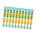 thumbnail image 2 of koolsoo 10 Pcs Émerillons de Baril de Pêche Portables Anneau Solide Émerillons à Pression Robustes m, 2 of 9
