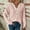 Pink, variant on 2024 Autumn/Winter Women's Solid Color Hooded Button Loose Color Combination Long Sleeved Hoodie Women Lace Womens Top plus Size Summer Short Sleeve Tops for Women plus Size V Neck Blouse plus Size