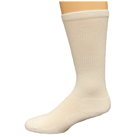 Carolina Ultimate Work Compression Over the Calf Socks 1 Pair, White, M 4-9 / W 6-9