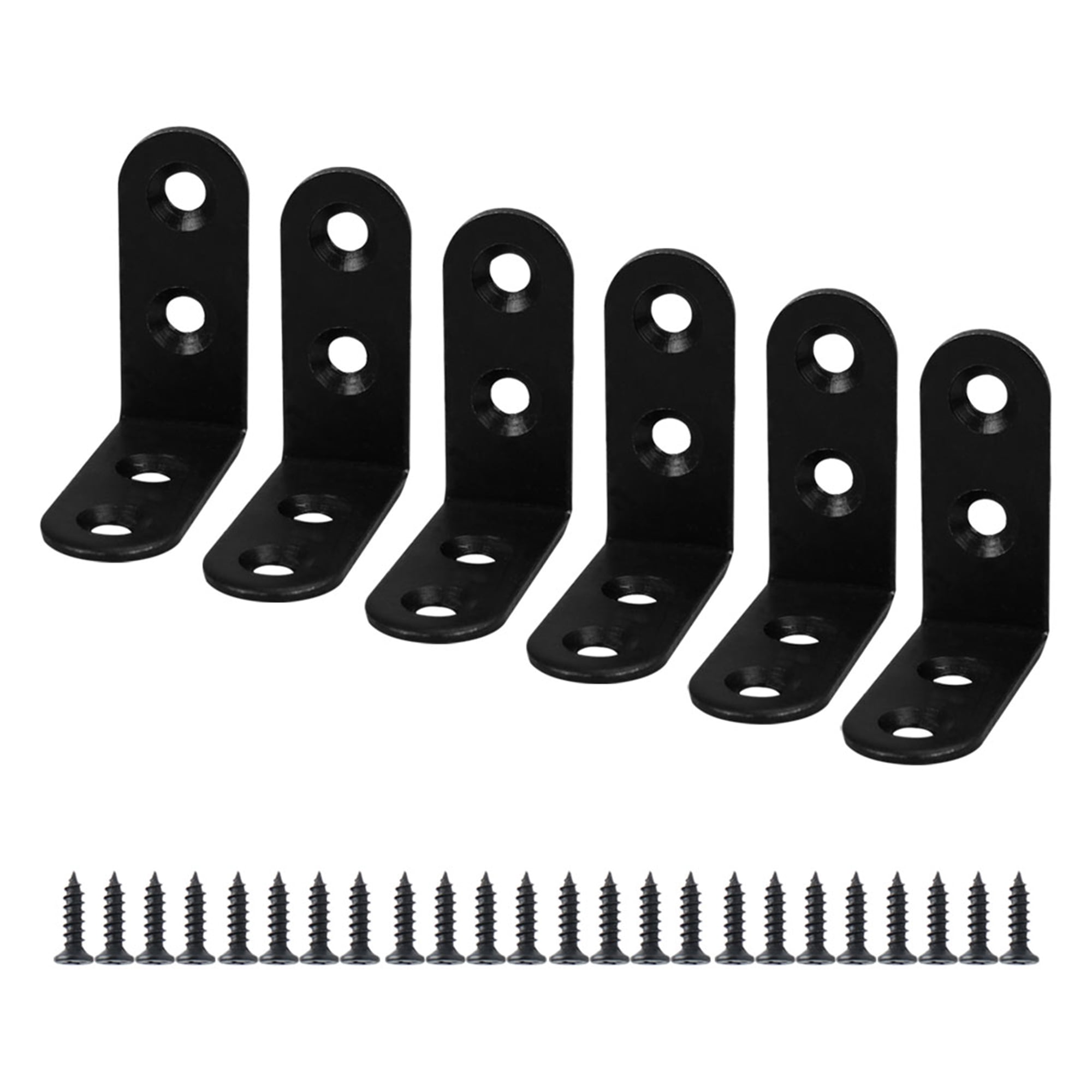 Corner Braces Brackets Plates Metal Steel Sheet Galvanised 20x20x16MM 20 Pieces Heavy Duty Wooden Angle Connector Beading Brackets