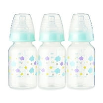 Parent's Choice Standard Neck Bottle, 5 fl oz, 3 Pack, Multicolor, Newborn  0  Months