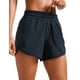 thumbnail image 1 of Shorts CRZ YOGA para correr talle XL, tiro medio, secado rápido, azul marino 5", 1 of 6