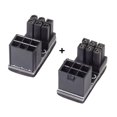 thumbnail image 2 of cablecc ATX 6Pin Female to 6pin Male 180 Degree Angled Power Adapter for Desktops Graphics Card, 2 of 5