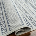 thumbnail image 3 of Hauteloom Jove Living Room, Bedroom Patio Outdoor Area Rug - Contemporary - Off White, Navy, Denim - 6'7" x 9', 3 of 9